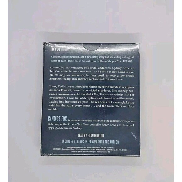 Crimson Lake A Novel  Audio CD By  Candice Fox  New Sealed - Picture 2 of 5